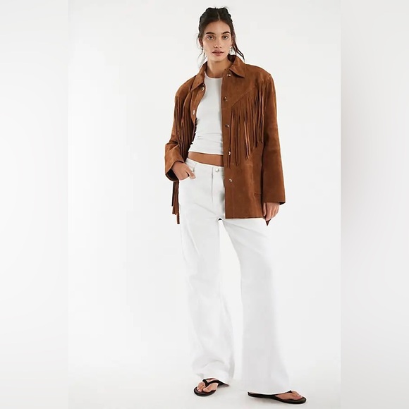 Stand studio estee fringe suede jacket - Picture 9 of 11